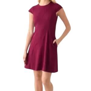 Vince Camuto dress shor sleeve crew neck knit size 10